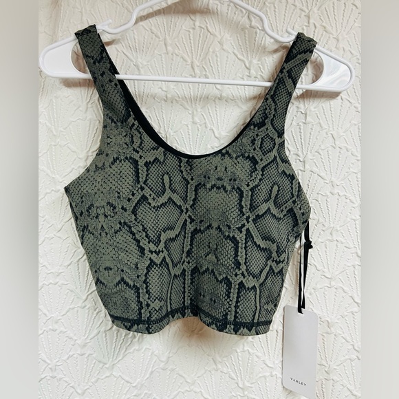 NWT Varley Lets Go Walker Medium Snakeskin Bra - Picture 3 of 9